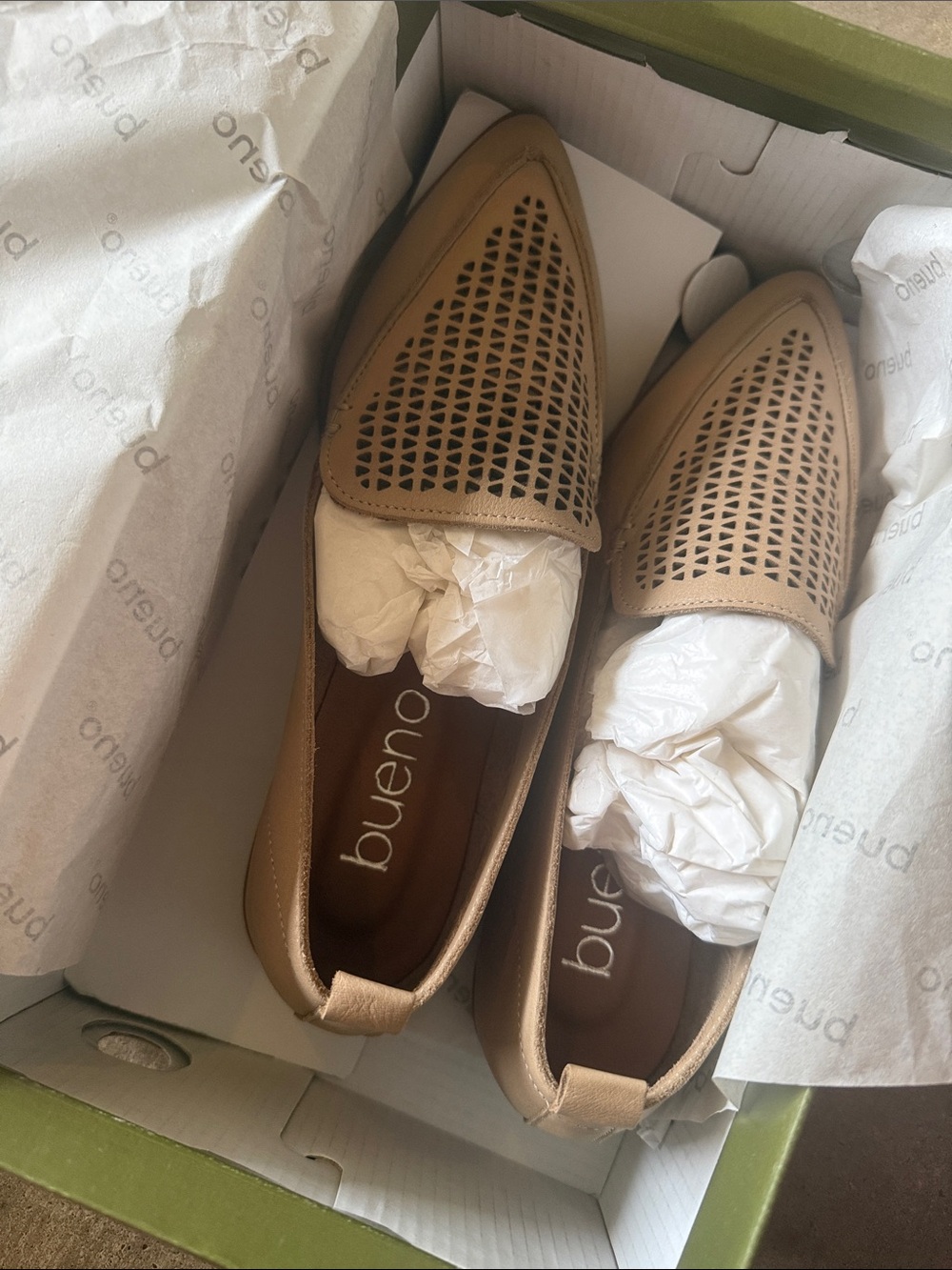 Bueno Taupe Blazey Shoes